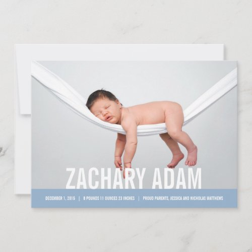 SIMPLE Birth Announcements