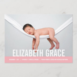 SIMPLE Birth Announcements