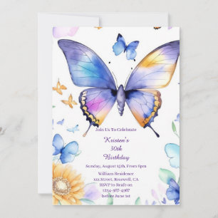 Simple Birthday Invitation