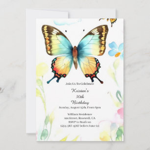 Simple Birthday Invitation