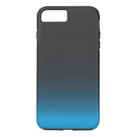 Simple Black and Blue Pattern iPhone 8 Plus/7 Plus Case