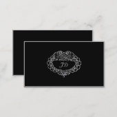 simple black and white business card (Front/Back)