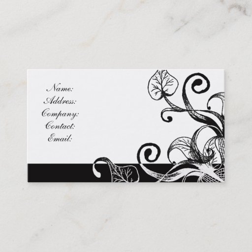 Customizable business card - Elegant