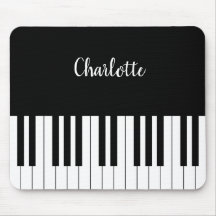 Simple Black and White Piano Keyboard