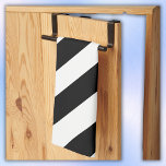 Simple Black And White Stripes | Kitchen Towel at Zazzle