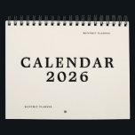 Simple Black Beige USA America Weekly Planner 2025 Calendar<br><div class="desc">Simple Black Beige USA America Weekly Planner Calendar</div>