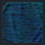 Simple Black Blue Teal Abstract Scribble Texture Bandana<br><div class="desc">This sleek,  stylish design will bring out your modern side. Its dark tones of black,  blue and teal create a unique scribble texture that's sure to make an eye-catching statement.</div>