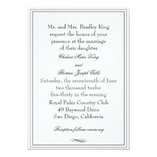 Urban Wedding Invitations In Champagne Simple Navy Blue Winter Pocket Wedding Invitations Iwps080