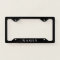 Simple Black Custom Add Your Name Elegant License