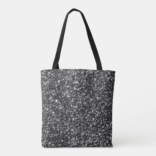 simple black tote bag