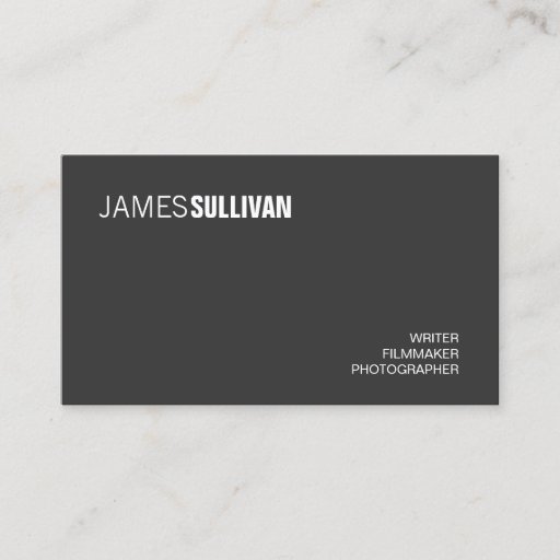 Customizable Simple Black Modern Entrepreneur Hip Minimalist Business Cards