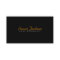 Simple Black Photographer Business Card