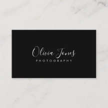 Simple Black Signature Script Social Media Icons