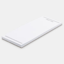 Simple Black White Classic Double Lines