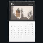 Simple Black & White Custom Photo 2023 Calendar<br><div class="desc">Celebrate your new year with this minimalist photo calendar. This design features a simple custom number & text with photo templates. Add your photo and description. More custom gifts and office/school supplies are available at my store BaraBomStudio.</div>