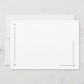 Simple Black & White "I Miss Your Face" (Back)