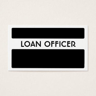 Loan Officer Business Cards & Templates | Zazzle