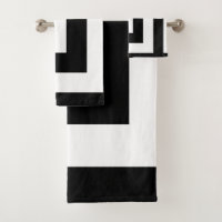 Simple Black White Modern Greek Key
