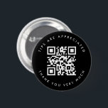 Simple Black & White QR Code Tip Button<br><div class="desc">Simple Black & White QR Code Tip Button</div>