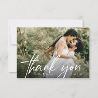 Simple Blank back Wedding Photo Modern 
