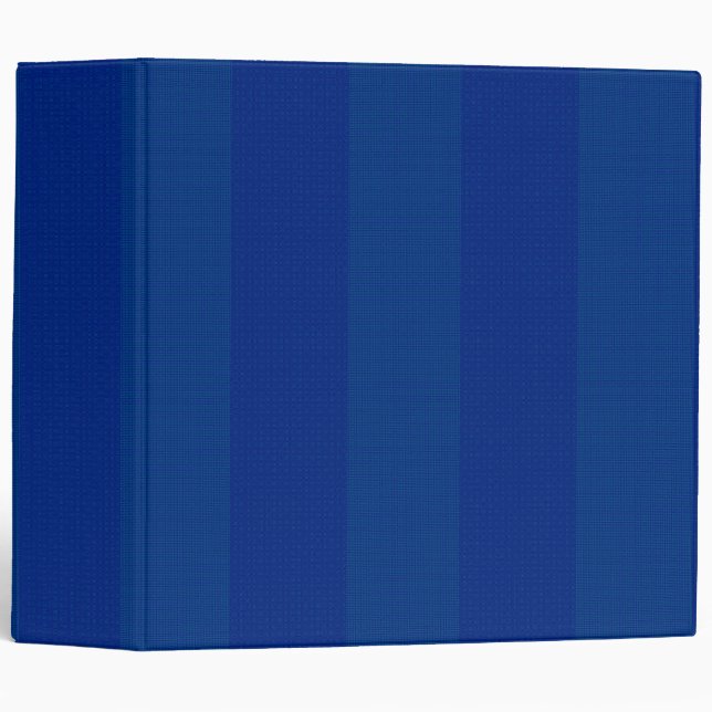 Simple Blue Customizable Binder (Front/Spine)
