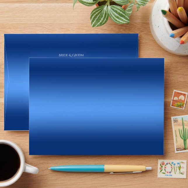 Simple Blue Envelope (Desk)