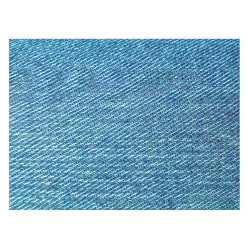 Simple Blue Jeans Denim Textile Texture  Tablecloth
