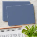 Simple Blue Minimalist Navy Blue Basic Envelope | Zazzle