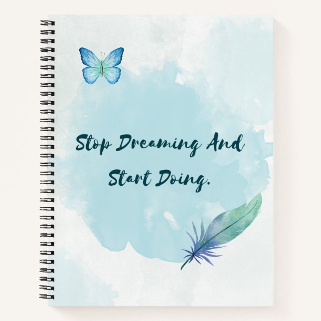 Simple Blue Notebook (Front)