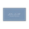 Simple Blue Registered Psychologist Business Card