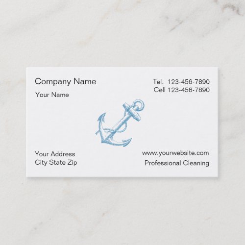 Simple Boating Business Cards