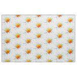 Simple Boho Daisy Pattern Fabric