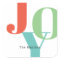 Simple Bold Colorful JOY Christmas Holiday