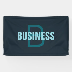 Simple Bold Customizable Monogrammed Name Banner