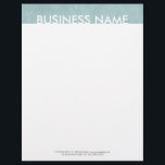 Simple Bold Text Letterhead<br><div class="desc">Simple Bold Text Letterhead.</div>