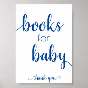 Simple Books for Baby French Blue Book Dropoff Poster