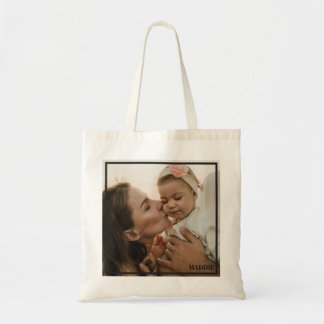 Simple Border Overlay Tote Bag
