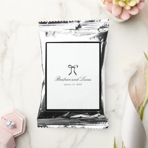 Simple Bow Classic Wedding Coffee Drink Mix