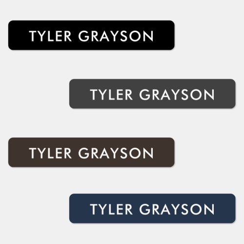 Simple Boys Name Kids Labels