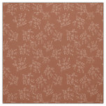 Simple Branches Fall Color Palette | Burnt Sienna Fabric