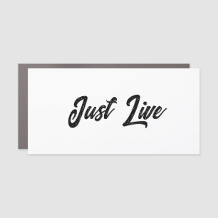 Simple Brand Promotion 10" X 20" Rectangle Normal Car Magnet