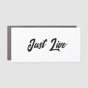 Simple Brand Promotion 10" X 20" Rectangle Rounded Car Magnet