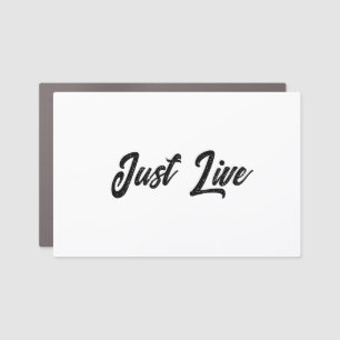 Simple Brand Promotion 12" X 18" Rectangle Rounded Car Magnet
