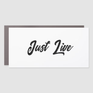 Simple Brand Promotion 12" X 24" Rectangle Normal Car Magnet