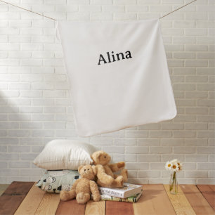 Simple Brand Promotion 39" x 29" Baby Blanket