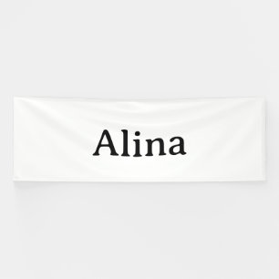 Simple Brand Promotion 4' x 12' Indoor Banner