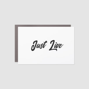 Simple Brand Promotion 4" X 6" Rectangle Normal Car Magnet