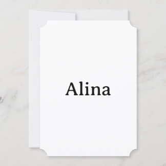 Simple Brand Promotion 5" x 7" Ticket Flat Thank You Card