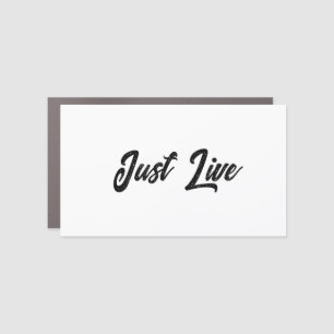 Simple Brand Promotion 7" X 12" Rectangle Normal Car Magnet