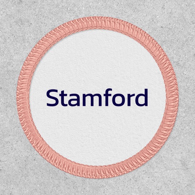 Simple Brand Promotion Circle 1.5" Patch (Front)